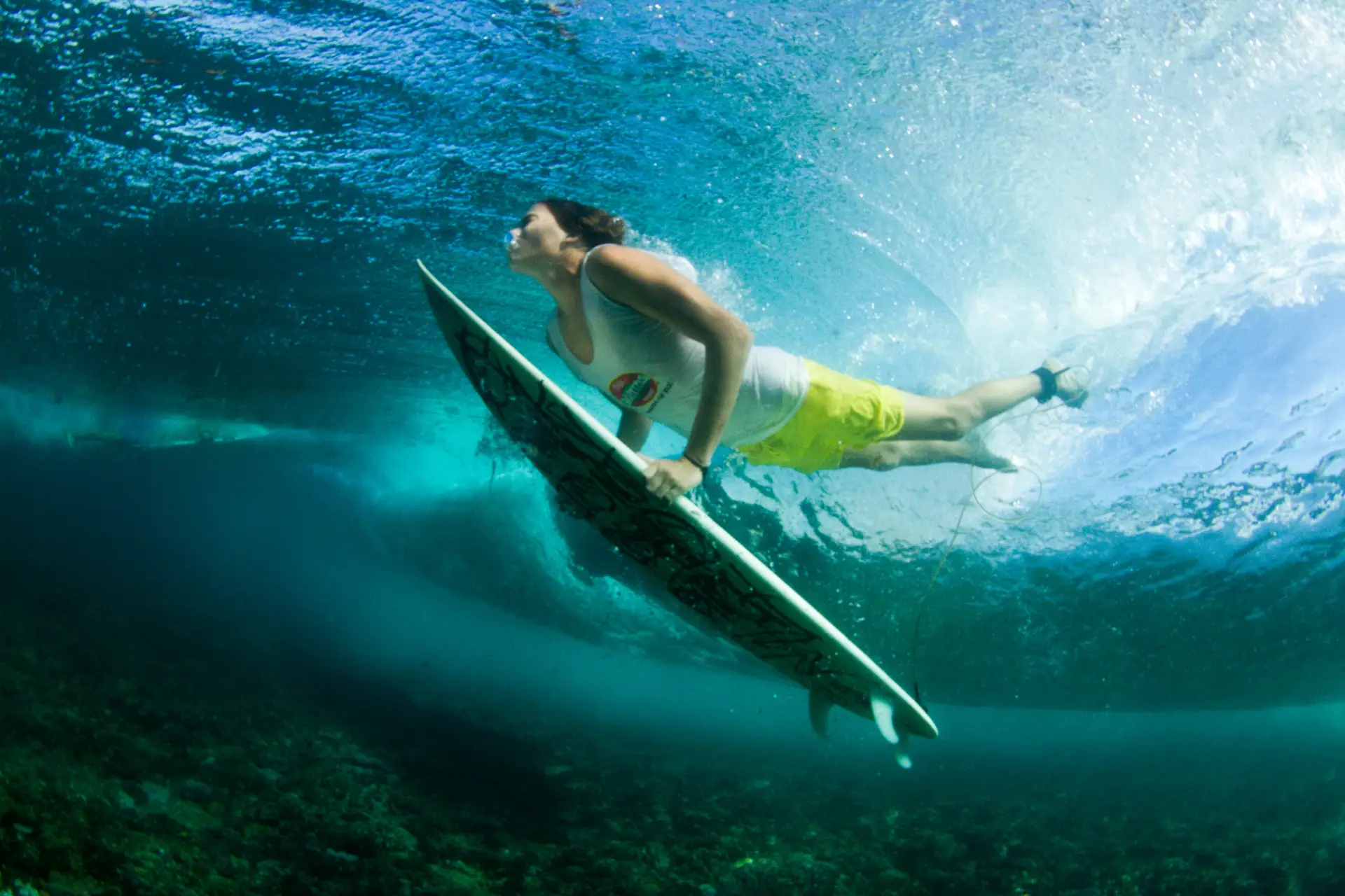 Surfing Coral Coast Fiji