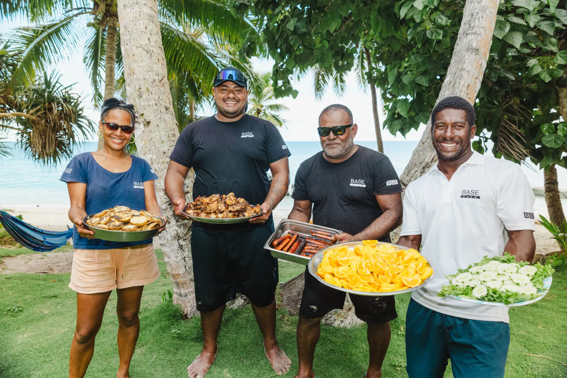 BASE FIJI team on the Coral Coast